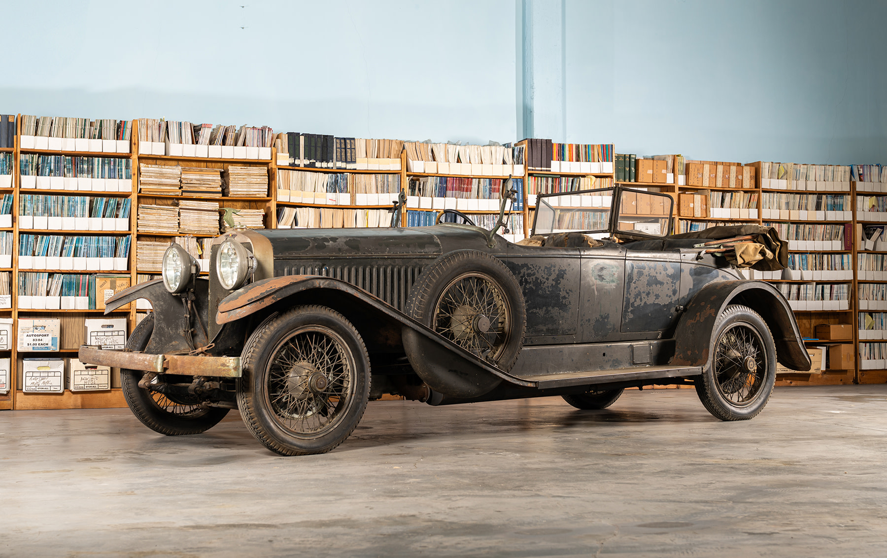 SAVIGNAC SNCF VOYAGEZ A MOITIÉ PRIXリト額付 1922 Hispano-Suiza H6B Four-Passenger Touring Phaeton
